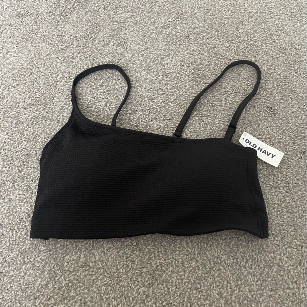 3/$25 Old Navy Asymmetrical Bikini Top - Picture 3 of 6